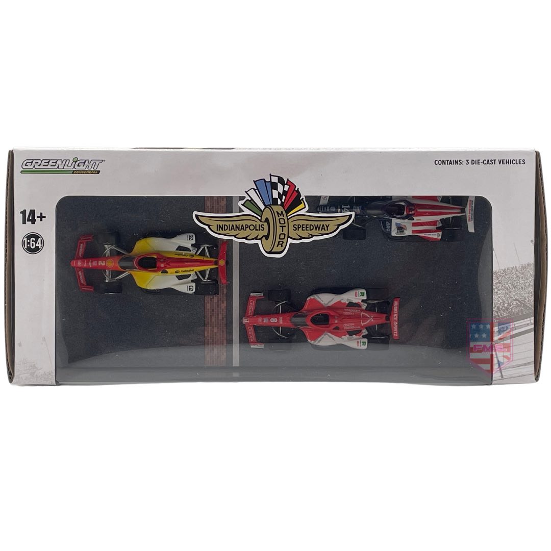 GREENLIGHT 11581 3 CAR INDY500 PODIUM SET