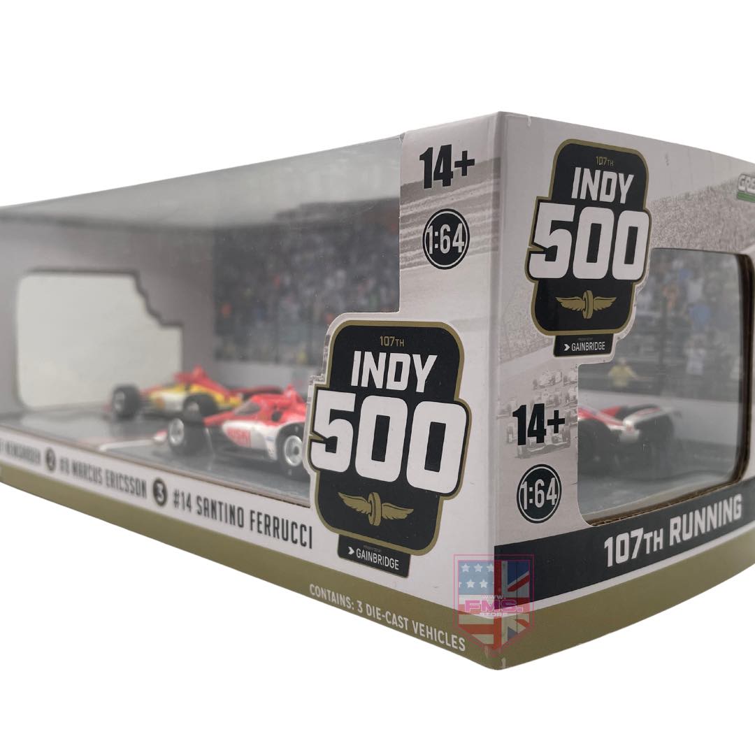 GREENLIGHT 11581 3 CAR INDY500 PODIUM SET