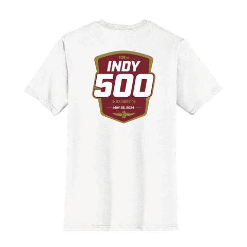 INDY500 SHIRT WHITE