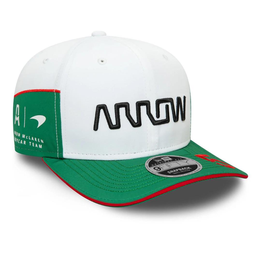 NewEra INDYCAR Pato O'Ward Arrow McLaren White Cap