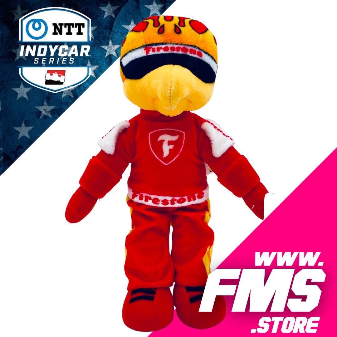 INDYCAR FIREHAWK MASCOT PLUSH