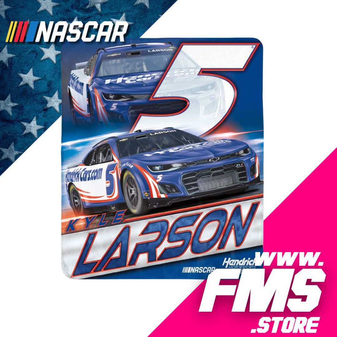 KYLE LARSON NASCAR BLANKET