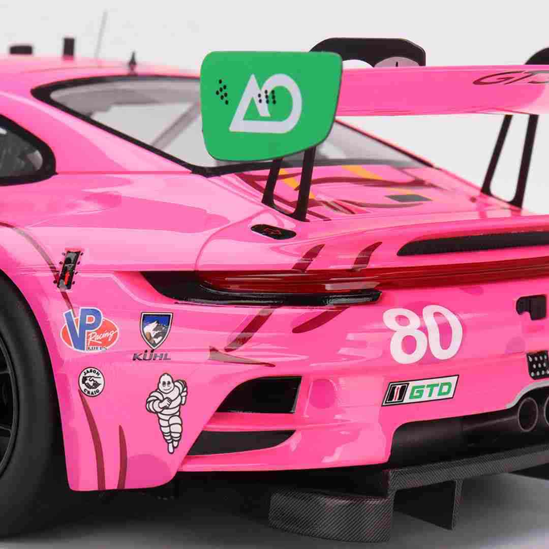 TOPSPEED TS0589 1/18 Porsche 911GT3R AO Racing IMSA Model