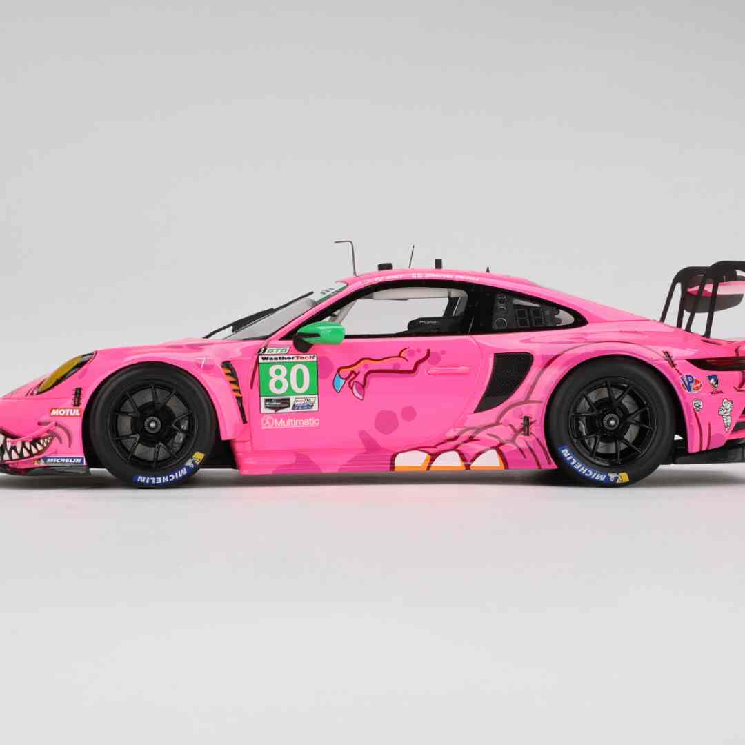 TOPSPEED TS0589 1/18 Porsche 911GT3R AO Racing IMSA Model