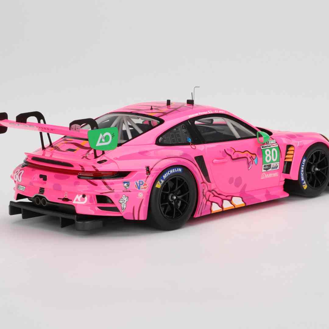 TOPSPEED TS0589 1/18 Porsche 911GT3R AO Racing IMSA Model