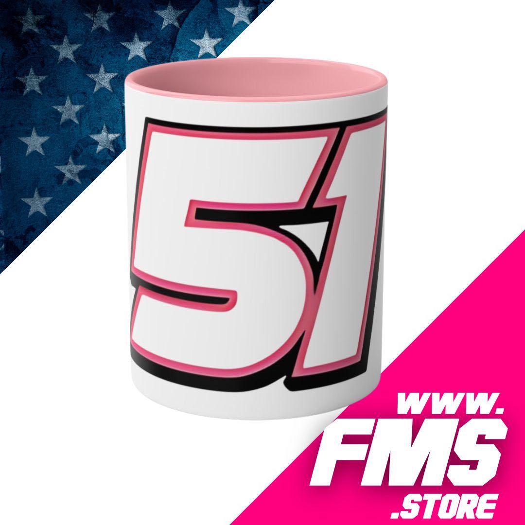 CAR #51 MUG PINK